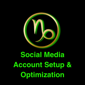 Social Media Account Setup & Optimization
